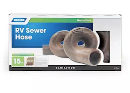 Camco HTS Heavy Duty RV Sewer Hose - 15 ft.