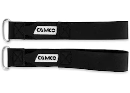 Camco 12"L x 1"W Awning Straps - Pack of 2