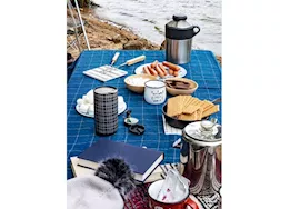 Life is Better at the Campsite Libatc, black rim candle