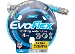 Camco Evoflex 4ft drinking water hose, 5/8in id