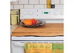 Camco Stove top work surface, bamboo (four-burner)