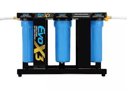 Camco Evo x3 triple stage premium rv water filter kit e/f