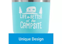 Camco Life Is Better At The Campsite Painted Tumbler - 30 oz. Blue