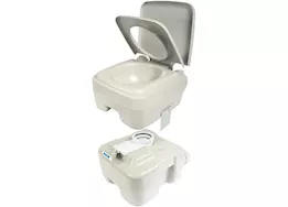 Camco Portable Toilet - 5.3 Gallon Capacity