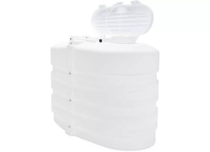 Camco Propane tank cover, double 20lb, white