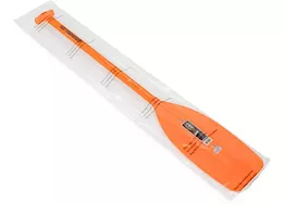 Camco Crooked Creek Aluminum/Synthetic Paddle with Hybrid Grip - 4 ft., Orange