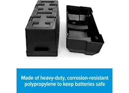 Camco Double Battery Box