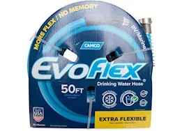Camco Evoflex 50ft drinking water hose, 5/8in id