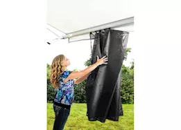 Camco Rv awning shade kit, 54inx 180in, black, bilingual