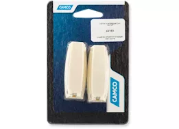 Camco Baggage Door Catch (2-Pack) - Colonial White
