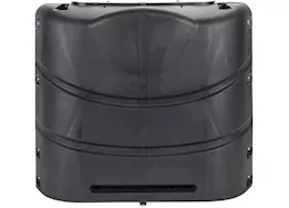 Camco RV Propane Tank Cover for two 20 lb. or 30 lb. Steel Tanks – Black|40539