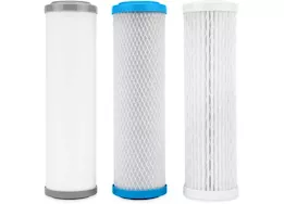 Camco Evo x3 triple stage premium rv water filter kit e/f