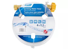Camco TastePURE Drinking Water Hose - 4 ft. 1/2" ID