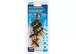 Camco Quick hose connect brass value pack