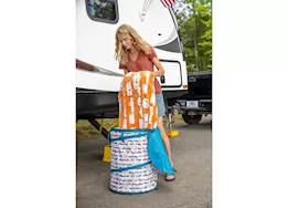 Camco Pop-Up Container - 18" x 24" Life is Better at the Campsite RV Pattern