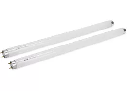 Camco Replacement T8 Fluorescent Light Bulb (2-Pack) – F15T8/CW, 15 Watts, 18”