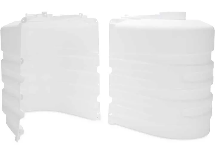 Camco Propane tank cover, double 20lb, white