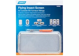 Camco Flying Insect Screen (FUR100) for Sol-Aire, Coleman, Hydroflame or Suburban Furnace Vent