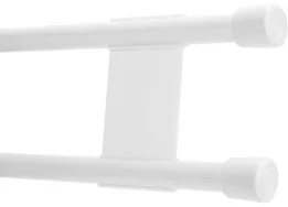 Camco Double Refrigerator Bar - Extends 16" to 28", White