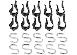 Camco Rv awning accessory hangers, 10 pack