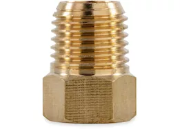 Camco lp fitting, 1/4in male npt x 1/4in female inverted flare, clam