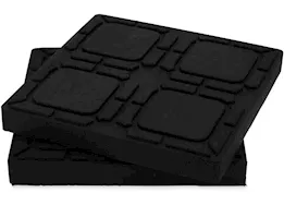 Camco Leveling Block Non-Slip Flex Pad (2-Pack) – 2x2, 8.5” x 8.5”