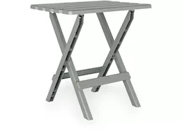 Camco Adirondack Folding Table - Gray, 18"W x 15"D x 19.5"H