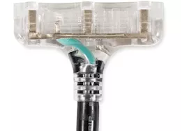 Camco Powergrip - gen adapter db 12in 30a male 4-prong/3x15a female 125v/3750w