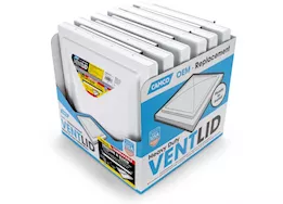 Camco Polycarbonate Replacement RV Vent Lid (Single) for Ventline (Pre-2008) & Elixir (1994+) – White