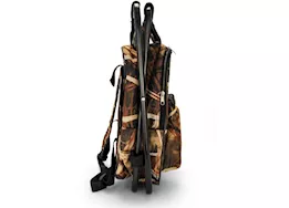 Camco Camping Stool Backpack Cooler - Camouflage