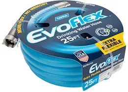 Camco Evoflex 25ft drinking water hose, 5/8in id