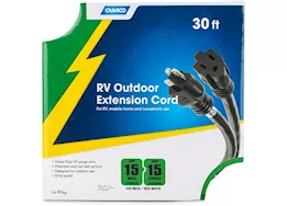 Camco Outdoor Extension Cord – 30 ft., 15 Amp