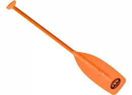 Camco Crooked Creek Aluminum/Synthetic Paddle with Hybrid Grip - 4 ft., Orange