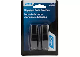 Camco Baggage door catches 2/pack black