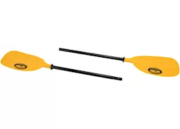 Camco Crooked Creek Symmetrical Blade Kayak Paddle - 8 ft., Yellow