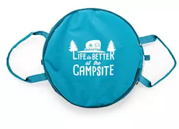 Camco Pop-Up Container - 18" x 24" Life is Better at the Campsite RV Pattern