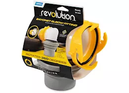 Camco Revolution Swivel Fitting - Elbow with 4-in-1 Adapter