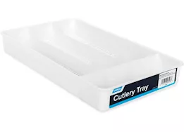 Camco Cutlery Tray - White