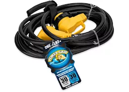 Camco PowerGrip Extension Cord - 25 ft. 30 Amp Male to 30 Amp Female Locking Adapter