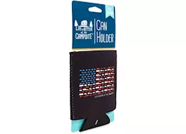 Camco Life is better at the campsite can holder, patriotic flag