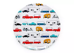 Camco Life Is Better At The Campsite Dinner Plate - RV Pattern