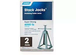 Camco Stack Jacks Aluminum Stabilizing Trailer Jacks (2-Pack)