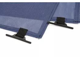 Camco Rv awning shade kit, 54inx 180in, blue, bilingual