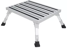 Camco Aluminum Step Platform - Adjustable Legs