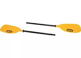 Camco Crooked Creek Symmetrical Blade Kayak Paddle - 7 ft., Yellow