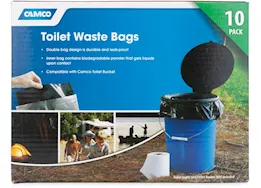 Camco Toilet Waste Bags for Toilet Bucket