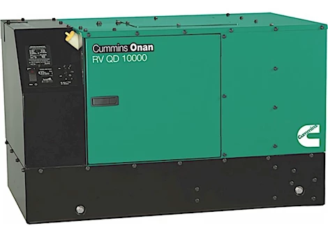 Cummins/Onan Ao55e835 rv qd 10000 - 10000 watt 120/240v sgl phase 60hz fixed mount diesel generator Main Image