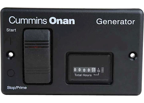 Cummins Onan Remote Start/Stop with Analog Hourmeter for QG Gas & QG LP Models
