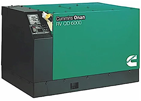 Cummins/Onan Ao64k828 rv qd 6000 - 6000 watt 120v sgl phase 60hz fixed mount diesel generator Main Image