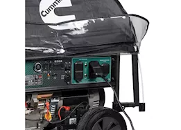 Cummins/onan weather canopy generator cover, onan p9500df black